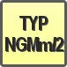 Piktogram - Typ: NGMm/2